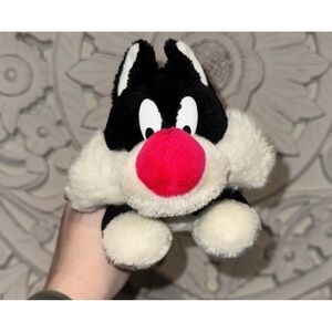 SYLVESTER JR. VTG Warner Bros Looney Tunes Plush Stuffed 1993 90s Y2K Vintage